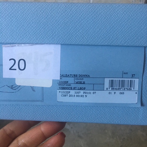 Prada leopard Black Patent kitten heel shoes - Picture 5 of 6